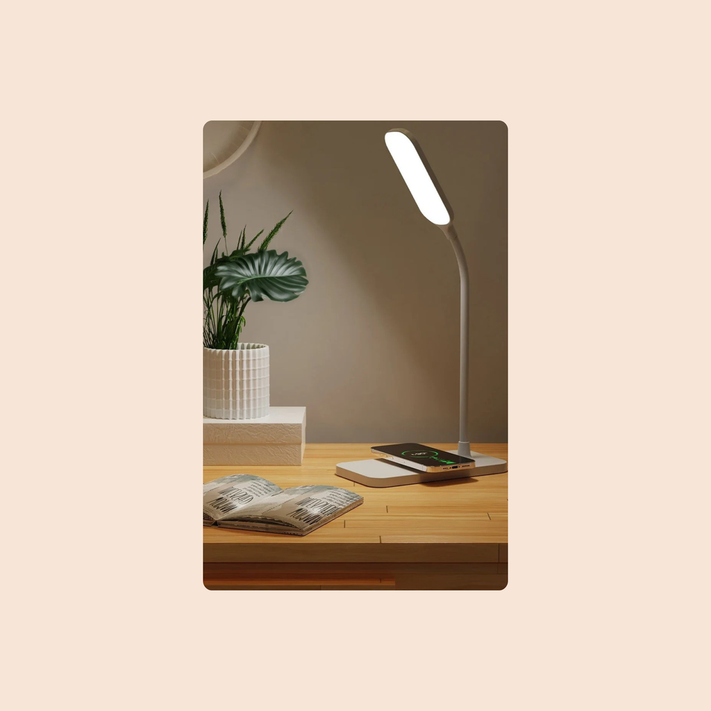 Oden Desk Lamp & Wireless Charger